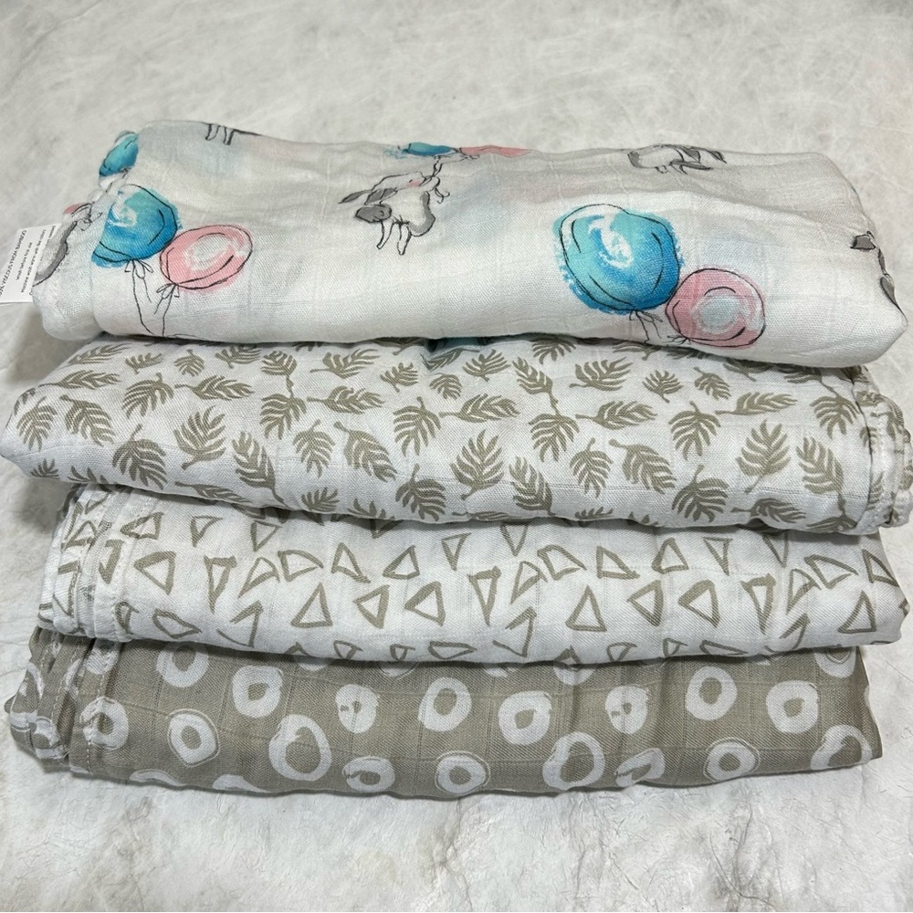 Bunny Palm & Tiny Tater Baby Blankets 4